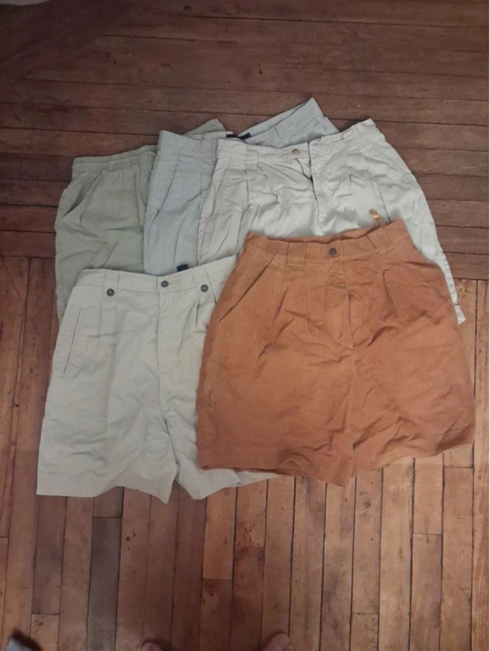 LOT of 5 pairs of shorts sz 8-10 vintage and retro 80s-y2k